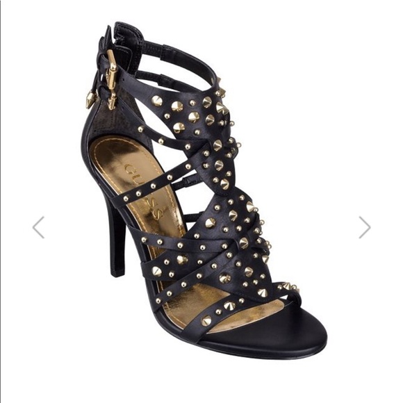 Guess Gold studded heels - Picture 7 of 7